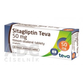 Ситаглиптин (Sitagliptin) Teva 50 мг, 28 таблеток