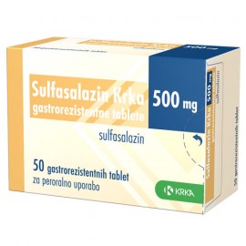 Сульфасалазин (Sulfasalazine) 500 мг, 50 таблеток