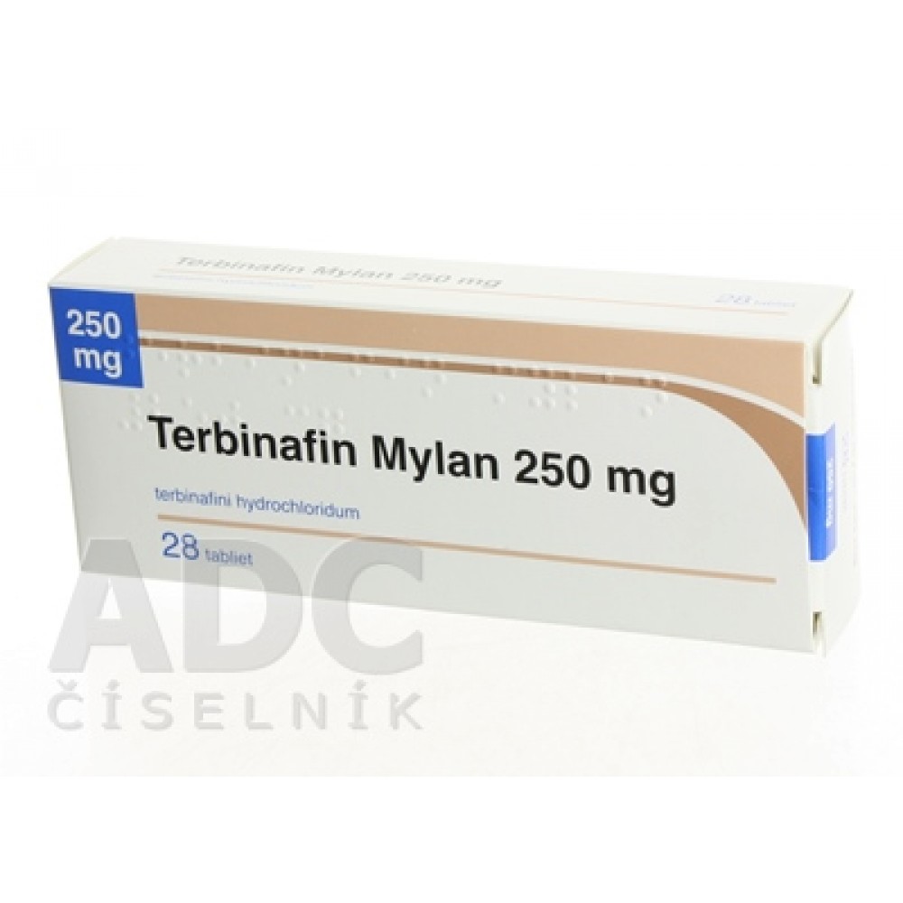 Тербинафин (Terbinafin) Mylan 250 мг, 28 таблеток