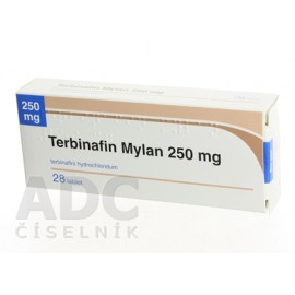 Тербинафин (Terbinafin) Mylan 250 мг, 28 таблеток