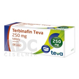 Тербинафин (Terbinafin) Teva 250 мг, 56 таблеток