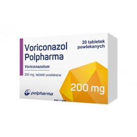 Вориконазол (Voriconazol) Polpharma 200 мг, 20 таблеток